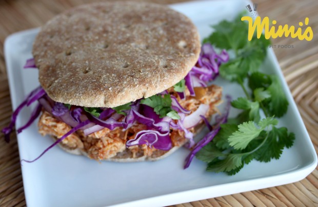 Slow Cooker Asian Chicken Sandwiches - Mimi's Fit Foods
