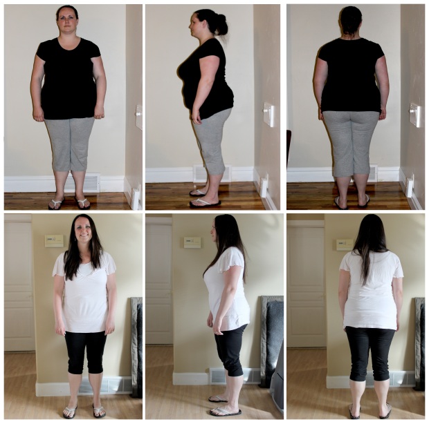 Katie Before-After Comparison - Mimi's Fit Foods