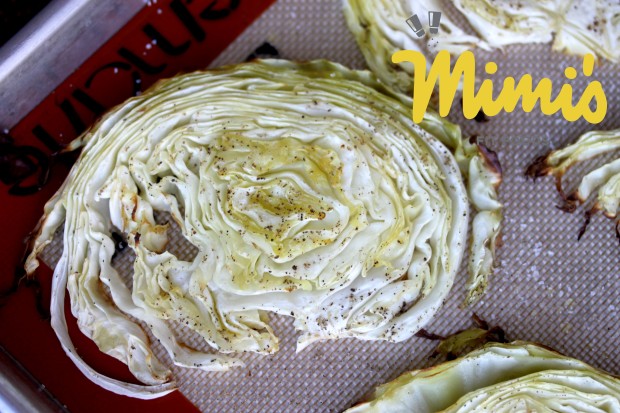 Roasted Cabbage Slices - Mimi's Fit Foods