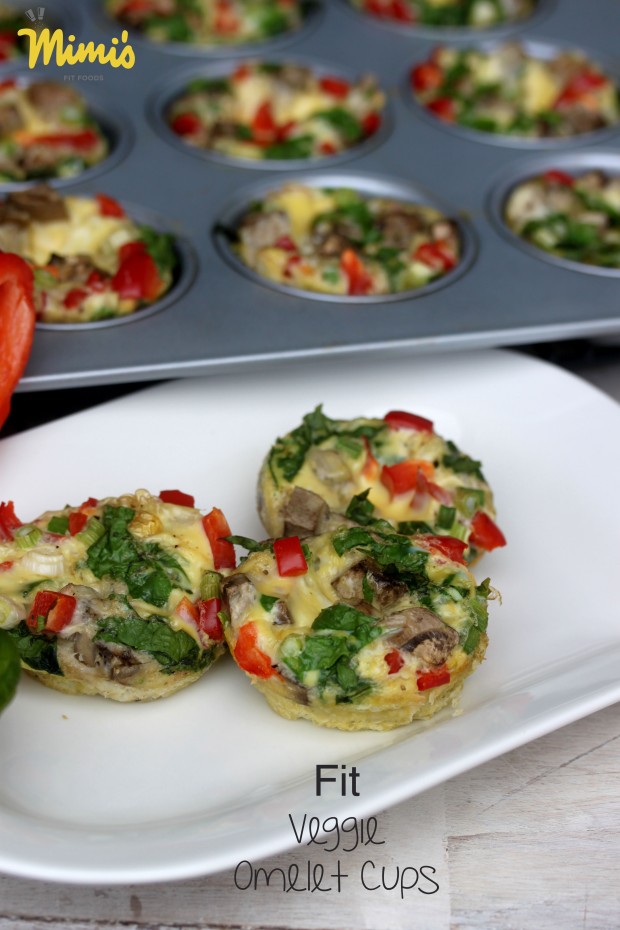Fit Veggie Omelet Cups | Mimi's Fit Foods